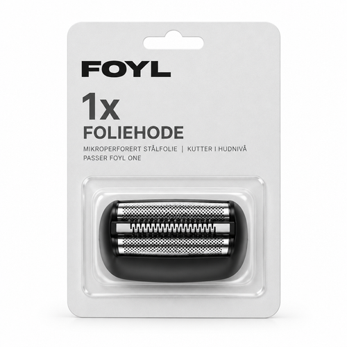 1-Pack Erstatningsbarberhode (for FOYL ONE)
