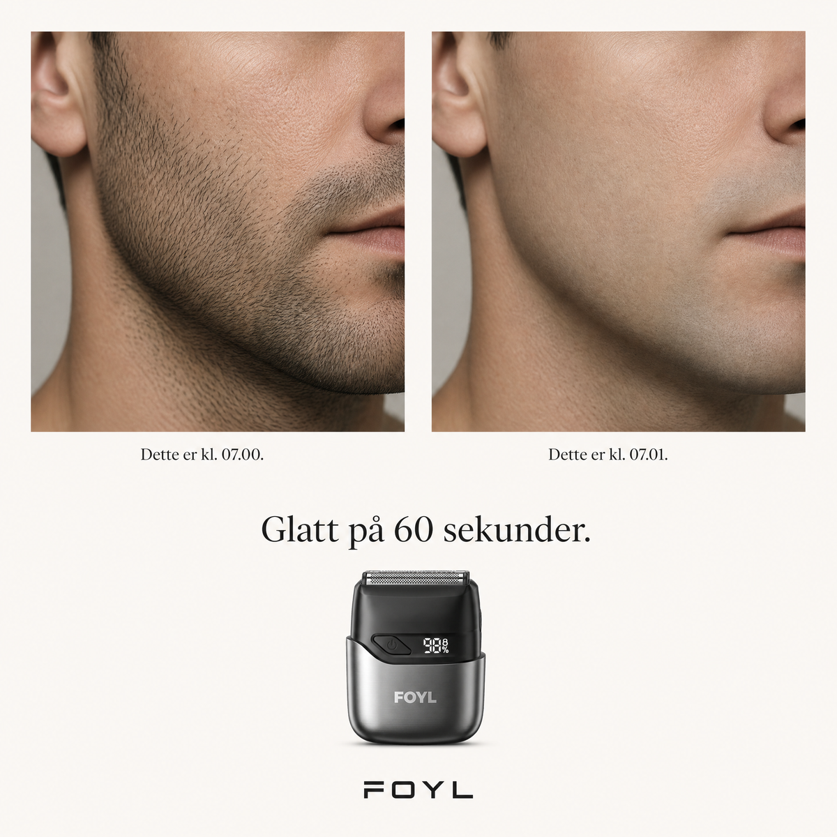 FOYL ONE – Slutt på røde prikker etter barbering