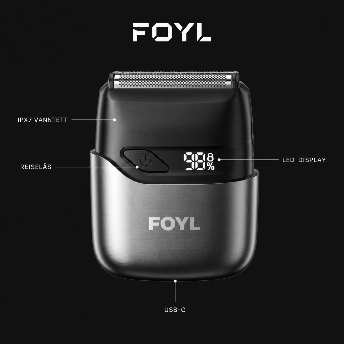 FOYL ONE – Slutt på røde prikker etter barbering